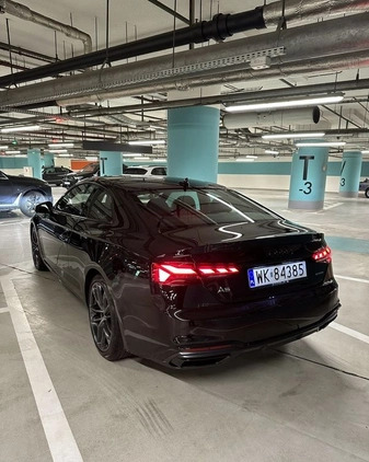 Audi A5 cena 159000 przebieg: 24000, rok produkcji 2021 z Warszawa małe 29